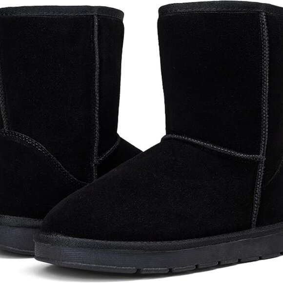 Jousen Men\'s Winter Boots Suede